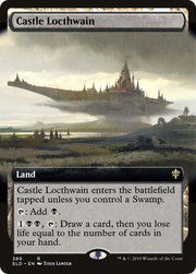 Castle Locthwain (ELD-389) - Throne of Eldraine: (Extended Art) Foil
