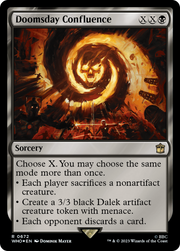 Doomsday Confluence (WHO-672) - Doctor Who Foil