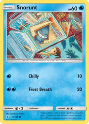 Snorunt 031/145  - Reverse Holofoil SM  Guardians Rising - Common