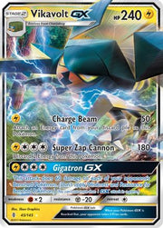 Vikavolt GX 045/145  - Holofoil SM  Guardians Rising - Ultra Rare