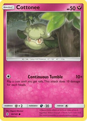 Cottonee 090/145  SM  Guardians Rising - Common