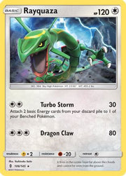 Rayquaza 106/145  - Reverse Holofoil SM  Guardians Rising - Rare