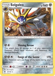 Solgaleo 087/145  - Holofoil Deck Exclusives - Holo Rare