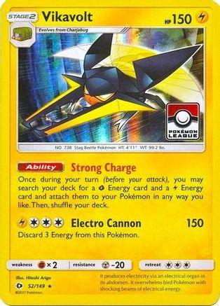 Vikavolt 052/149  - Holofoil League & Championship Cards - Promo