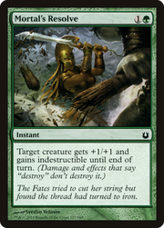 Mortal's Resolve (BNG-127) - Born of the Gods