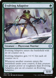 Evolving Adaptive (ONE-167) - Phyrexia: All Will Be One Foil