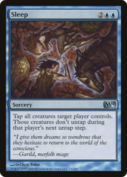 Sleep (M10-071) - Magic 2010 Foil