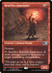 Heartfire Immolator (PPM21-396) - Core Set 2021