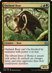 Outland Boar (AER-132) - Aether Revolt