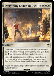 Everything Comes to Dust (WHO-624) - Doctor Who Foil