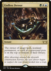 Endless Detour (SNC-183) - Streets of New Capenna Foil