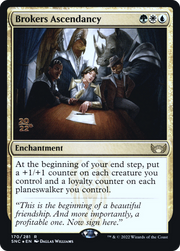 Brokers Ascendancy (PRE-170) - Streets of New Capenna Promos Foil