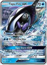 Tapu Fini GX 039/147  - Holofoil SM  Burning Shadows - Ultra Rare