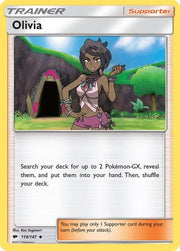 Olivia 119/147  SM  Burning Shadows - Uncommon