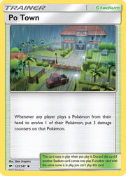 Po Town 121/147  SM  Burning Shadows - Uncommon