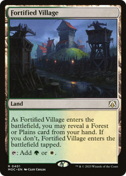 Fortified Village (MOC-401) - March of the Machine Commander
