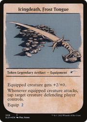 Icingdeath, Frost Tongue (SLD-1018) - Secret Lair Drop: (Showcase) Foil