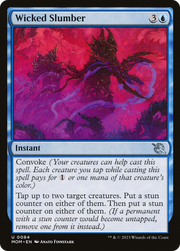 Wicked Slumber (MOM-084) - March of the Machine Foil