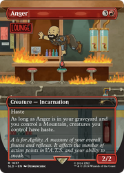 Anger (SLD-1637) - Secret Lair Drop (Borderless)
