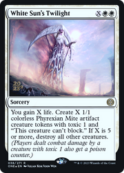 White Sun's Twilight (PRE-38S) - Phyrexia: All Will Be One Promos Foil