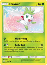 Shaymin 007/73  - Reverse Holofoil Shining Legends - Holo Rare