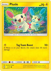 Plusle 033/73  - Reverse Holofoil Shining Legends - Common