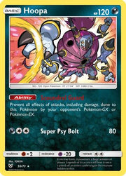 Hoopa 055/73  - Holofoil Shining Legends - Holo Rare