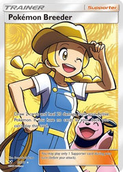 Pokemon Breeder (Full Art) 073/73  - Holofoil Shining Legends - Ultra Rare
