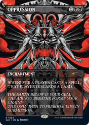 Oppression (SLD-1424) - Secret Lair Drop (Borderless) Foil