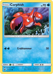 Corphish 024  SM  Crimson Invasion - Common