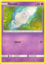 Spoink 041/111  SM  Crimson Invasion - Common