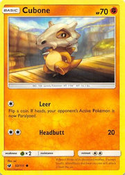 Cubone 052/111  SM  Crimson Invasion - Common
