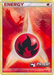 Fire Energy 089/95  - Holofoil League & Championship Cards - Promo