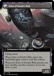 Tribute to Horobi // Echo of Death's Wail (PRM-97969) - Magic Online Promos: (enchantment) Foil