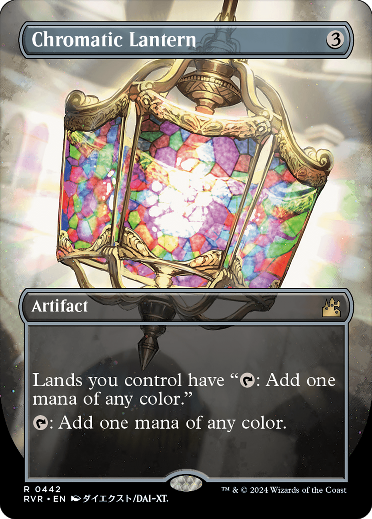 Chromatic Lantern (RVR-442) - Ravnica Remastered (Borderless)