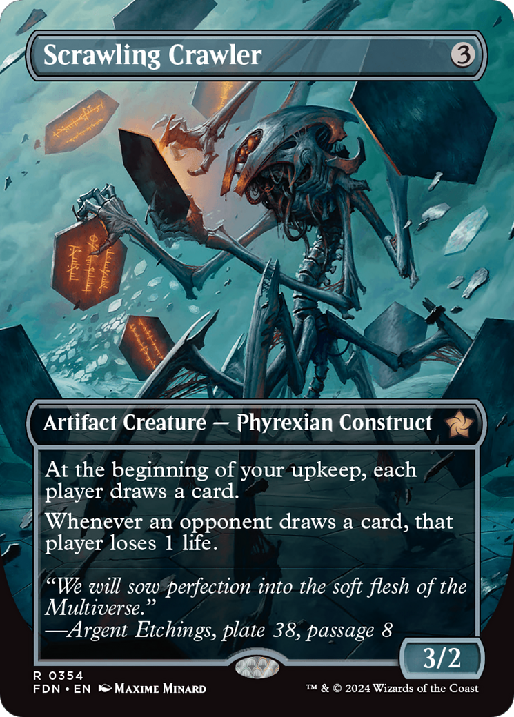Scrawling Crawler (Borderless) (FDN-354) - Foundations (Borderless)