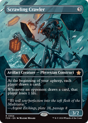 Scrawling Crawler (Borderless) (FDN-354) - Foundations (Borderless) Foil