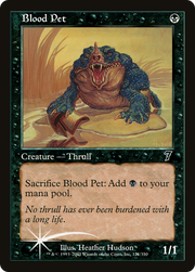 Blood Pet (7ED-121★) - Seventh Edition Foil