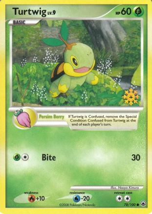 Turtwig 078/100  Countdown Calendar Promos - Promo