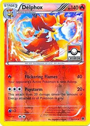 Delphox 013/124  - Reverse Holofoil League & Championship Cards - Promo