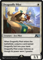 Dragonfly Pilot (YNEO-001) - Alchemy: Kamigawa