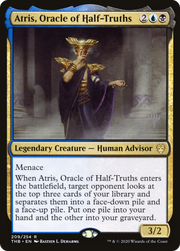 Atris, Oracle of Half-Truths (PPTHB-209P) - Theros Beyond Death Promos