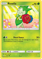 Roselia 004/156  - Reverse Holofoil SM  Ultra Prism - Common