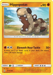 Hippopotas 068  - Reverse Holofoil SM  Ultra Prism - Common