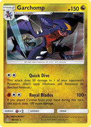 Garchomp 099/156  SM  Ultra Prism - Rare