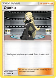 Cynthia 119/156  - Reverse Holofoil SM  Ultra Prism - Uncommon