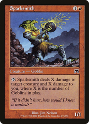 Sparksmith (ONS-235) - Onslaught Foil