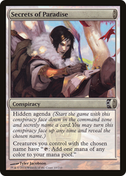 Secrets of Paradise (CNS-010) - Conspiracy Foil