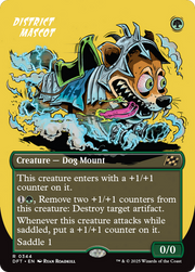 District Mascot (DFT-344) - Aetherdrift (Borderless) Foil
