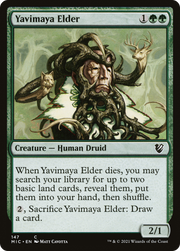 Yavimaya Elder (MIC-147) - Midnight Hunt Commander